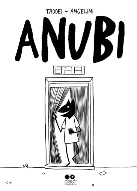 La copertina di "Anubi" di Taddei-Angelini
